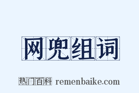 网兜组词是什么意思的图片